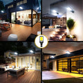 Sunset Radiance - Led Flutlicht Außenleuchte Mit Bewegungsmelder