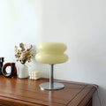 Sweetglow - Macaron Glas-Tischleuchte Gelb Tischlampe