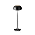 Tokio - Kabellose Led-Tischlampe Schwarz Tischlampe