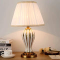 Vintage Americana - Schreibtischlampe Weiß Tischlampe