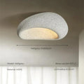 Wabisabiglow - Deckenleuchte D45Cm / Hellgrau Deckenlampe