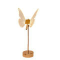Junerain Blume Tischlampe,Schmetterling LED-Nachtlicht,Blume LED-Schlafzimmer Atmosphäre Licht 180-Grad-verstellbaren Lampenschirm,Geschenk for Sie Geburtstag,Urlaub,Party,Hochzeit, Raumdekoration