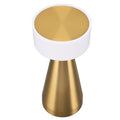 Pilipane Tragbare LED-Tischlampe, 3 Farbtemperaturen, stufenloses Dimmen, 1800 mAh wiederaufladbarer Akku, Nachttischlampe, minimalistisches Design zum Lesen im Homeoffice (Gold)