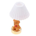 Wohnzimmer Tischlampe Figur Modell Realistischer Bär Vintage Life Szene Puppen Haus Tun Spiel