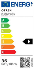 OTREN Led Deckenleuchte Dimmbar, 36W Deckenlampe RGB Farbwechsel mit Fernbedienung, 3240LM Rund Flach Lamp für Badezimmer Kinderzimmer Wohnzimmer Schlafzimmer, Ø30CM