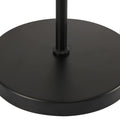 ZMH Stehlampe Wohnzimmer Holz Stehleuchte Schwarz - Retro Vinatge Standleuchte 2 flammig im Industrial Design aus Metall mit Schalter E27 Fassung 151cm Standlampe für Schlafzimmer (ohne Leuchtmittel)