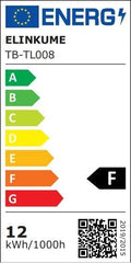 ELINKUME Led Tischlampe Augenschutz Schreibtischlampe,Touch Bedienung Tischleuchte Metall Design Nachttischlampe Geeignet für Büro,Schlafzimmer, Wohnzimmer (Spiralform)