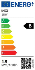 RDGOOD LED Deckenleuchten Dimmbar mit Fernbedienung, 18W 1800lm Deckenlampe led Dimmbar 3000-6500K, Flach Panel Für Schlafzimmer Wohnzimmer Kinderzimmer Flur Küche Keller Diele Balkon 22 * 22x2,5cm
