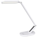 JKSWT Schreibtischlampe, für die Augenpflege Dimmbare Tischlampe mit 5 Farbmodi 72 LEDs mit USB-Ladeanschluss Touch-Steuerung und Memory-Funktion Bürolampe