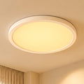 LQWELL LED Deckenleuchte Ultra Dünn Weiß 22cm 18W 1980lm 3000K