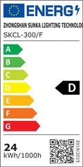 HABOWN LED Deckenleuchte Flach Dimmbar mit Fernbedienung, 24W 3200LM, 3000-6500K Ultra Dünn Deckenlampe Backlighteffekt Decke Lampe für Wohnzimmer Schlafzimmer Küche Bad Balkon Quadratisch 29cm,Weiß