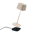 Zafferano Magnetische Kontakt-Ladestation für Kabellose Zafferano Lamp Ofelia Pro - schwarzes Ladegerät, LD0870RB