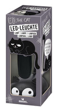 moses. Ed, the Cat Leuchte, biegsame LED-Lampe im Katzen-Design, wiederaufladbare Schreibtischlampe mit Akku und USB-C Anschluss, dekorative Tischlampe für Katzenfans