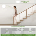 LEZOE LED Deckenleuchte mit Bewegungsmelder Dimmbar, 24W 2400LM Radar Sesor Deckenlampe Dimmbar, 3000K/4000K/6500K IP54 Sensorlampe Für Badezimmer, Garage, Treppen, Keller, Flur, Balkon, Diele 30cm