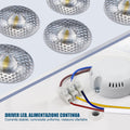 EXTRASTAR Deckenlampe 24W Led Deckenleuchte 35CM peultradünne Moderne 6500K Kaltweiß 1900LM Deckenbeleuchtung,Diamantstreifen-UFO-Panel,Deckenleuchte ist geeignet für Wohnzimmer, Küche, Bad usw.