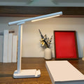 Tischlampe Mit Touch-Funktion,Flimmerfreie Schminkspiegel Lampe - Dimmbares Gleichmäßiges Licht Mit Helligkeitsregelung Für Lesen Schreiben Lernen Schreibtisch
