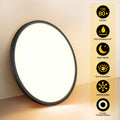 Aisutha LED Deckenleuchte, 24W 2800LM Deckenlampe LED Deckenleuchte Flach Dimmbar mit Fernbedienung, 3000K-6500K, IP54 Ultra Dünn Schlafzimmer Lampe für Wohnzimmer Kinderzimmer Küche Badezimmer