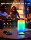 Govee LED Tischlampe, Nachttischlampe Touch Dimmbar RGBICWW, Steuerung von Alexa mit 64 Szenenmodi, 500 Lumen, Funktioniert mit Matter, 2700-6500k, für Wohnzimmer und Schlafzimmer