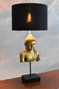 Asia Leuchte Buddha Lampe Buddhabüste Feng Shui Tischlampe (ohne Leuchtmittel) asiatisch Tischleuchte 66cm cw632 Palazzo Exklusiv