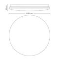 Philips Moire Wand- und Deckenleuchte, 17W, warmweiß, warmweiß, weiß