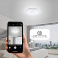 EXTRASTAR Deckenlampe 24W Led Deckenleuchte 35CM peultradünne Moderne 6500K Kaltweiß 1900LM Deckenbeleuchtung,Diamantstreifen-UFO-Panel,Deckenleuchte ist geeignet für Wohnzimmer, Küche, Bad usw.