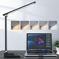 LED Tischlampe Schreibtischlampe LED, 15-Modi Tageslichtlampe Schreibtisch Lampe Desk Lamp, 1000LM Table Lamp LED Tischlampe Dimmbar, LED Schreibtischlampe LED Lampe Tisch Tischlampen LED Tischleuchte