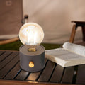 Bexdug Vintage Schreibtischlampe, LED Camp Light,Niedliche Tischlampe - LED-Schlafzimmer-Schlaflicht, kreatives Atmosphärenlicht, dekorative Tischlampe, Camping-Zubehör für drinnen und draußen