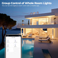 LED Deckenleuchte Wohnzimmer Modern, 3000k-6500k Deckenlampe LED Dimmbar mit Fernbedienung und App Steuerung, Timer-Funktion Deckenlampe Blume für KüCher Wohnzimmer Schlafzimmer (5 KöPfe/ø60cm/23.6in)