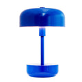 Dyberg Larsen Haipot Tischlampe Kabellos Blau | LED Lampe Dänischen Design Wiederaufladbare | Schreibtischlampe ohne leuchtmittel | Nachttischlampe 8 Stunden Akkulaufzeit | LED Tischleuchte Kabellos