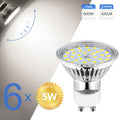 wowatt LED Deckenstrahler 6 Flammig, Schwenkbar Deckenleuchte Strahler Innen, Drehbar Deckenlampe Spot, Inkl. 6x 5W GU10 LED 6000K Kaltweiß, Spotleuchte für Küche, Wohnzimmer, Flur, Schlafzimmer