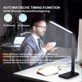 SLATOR Schreibtischlampe LED Dimmbare Tischleuchte 5 Farb und 10 Helligkeitsstufen Augenfreundliche Tischlampe Nachttischlampe USB-Anschluss für Aufladung des Smartphones Tischlampe für Kinder
