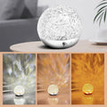 Dynamische Projektions-Atmosphäre mit Wasserwellen, LED-Lichter, LED-Wellen-Nachtlicht, Farbwechsel-Kristalllampe, für Wohnzimmer, Badezimmer, Schlafzimmer