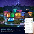 Anten 24W Smart LED Deckenlampe Ø30CM 2800LM RGB Wifi Deckenleuchte mit Fernsteuerung Steuerbar via App Kompatibel Alexa und Google Assistant für Wohnzimmer, Schwarz, (GA300-24W)