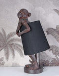 Affenlampe Monkey Leuchte Tierfigur Lampe Affe Nachttischlampe ohne Leuchtmittel Nachttischleuchte 54cm cw260 Palazzo Exklusiv