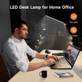 LED Tischlampe Schreibtischlampe LED, 15-Modi Tageslichtlampe Schreibtisch Lampe Desk Lamp, 1000LM Table Lamp LED Tischlampe Dimmbar, LED Schreibtischlampe LED Lampe Tisch Tischlampen LED Tischleuchte