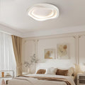 HTsilphelene Moderne Deckenleuchte, 40cm Dimmbare 3000K-6500K Deckenlampe Schlafzimmer, Minimalistische Kreativitätsform Lampe Deckenlampe für Wohnzimmer Schlafzimmer Küche Flur (A 40CM)