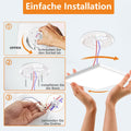 slochi (2 Stücke LED Deckenleuchte, 18W Ultra Dünn Deckenlampe Flach 22 * 2.1cm, 6500K Kaltesweiß Deckenleuchten Quadrat für Schlafzimmer,Bad,Flur,Küche