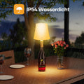 Suright Flaschenlampe Aufsatz LED Aufladbar mit 3 Farbmodi+RGB