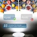 EXTRASTAR Deckenlampe 24W Led Deckenleuchte 35CM peultradünne Moderne 6500K Kaltweiß 1900LM Deckenbeleuchtung,Diamantstreifen-UFO-Panel,Deckenleuchte ist geeignet für Wohnzimmer, Küche, Bad usw.