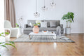 FKL DESIGN Home Deco Moderne Kristall Tischlampe E27 für Wohnzimmer mit Chrom Metall 1-Flammig Lampenschirm Rund verchromte Tischleuchte für Korridor Foyer Treppenraum Schlafzimmer