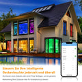TOPPLEE Led Deckenleuchte Dimmbar,RGB Farbwechsel Deckenlampe mit Fernbedienung,Sternenhimmel Lampe für Kinderzimmer,Schlafzimmer,Wohnzimmer