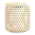 EGLO LED Tischlampe solar Marliano, Solarlampe außen für Garten und Terrasse, Deko Rattan Balkon, Außenbeleuchtung Boho, Windlicht outdoor Rattan, IP44