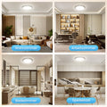 NIBSHOOM LED Deckenleuchte, 18W 1800LM Superschlanke Deckenlampe 4000K IP44 Wasserfest für Wohnzimmer Badezimmer Schlafzimmer Küche Flur Balkon, Rund und Flach Modern Led Lampen Ø220*H24mm, Warmweiß