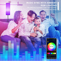 FRIDEKO HOME Stehlampe Wohnzimmer Modern,LED Standleuchte RGB Dimmbar,Stehlampe mit Fernbedienung für Büro Schlafzimmer,Schwarz