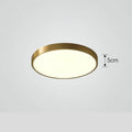Luxus Deckenleuchte ChromaCraft Gold / 23cm / Kaltweiß deckenlampe